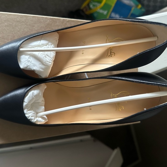 Christian Louboutin Black Heels with Red Soles